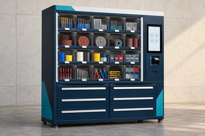 Concept visual illustrating tools & industrial consumables