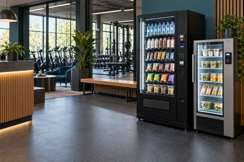 Concept visual: vending in gyms & leisure