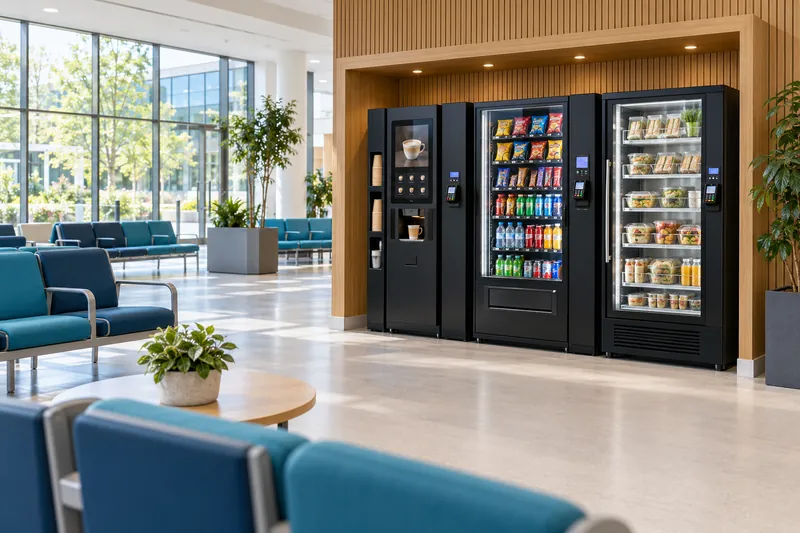 Concept visual: vending in hospitals & healthcare